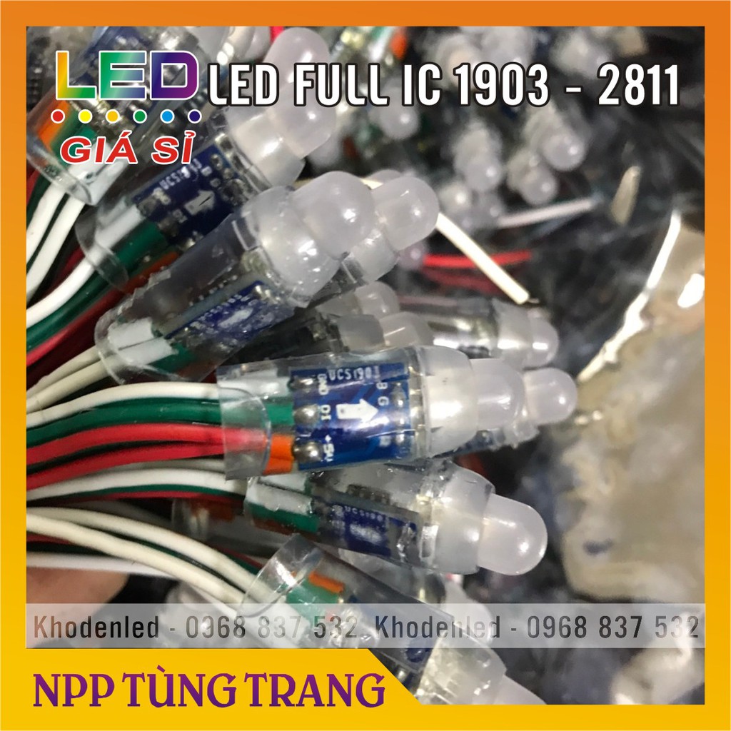 Led full IC 1903 - 2811 dây 50 bóng điện áp 5V | BigBuy360 - bigbuy360.vn