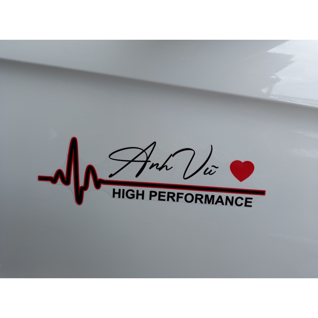Tem dán sườn xe Fadil tặng kèm tem chữ ký