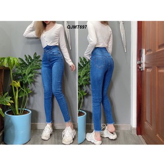 Quần Jeans Nữ Lưng Cao QJMT697