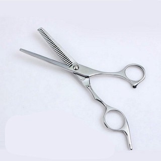 Kéo cắt tóc và kéo tỉa tóc MN01 DEVELOPE, Dụng cụ cắt tóc cao cấp - Trắng