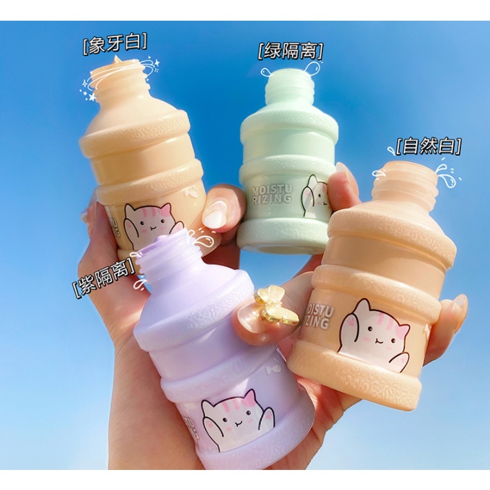 Kem Nền Che Khuyết Điểm Dạng Lỏng Dưỡng Ẩm Màu Lì Cảm Biến