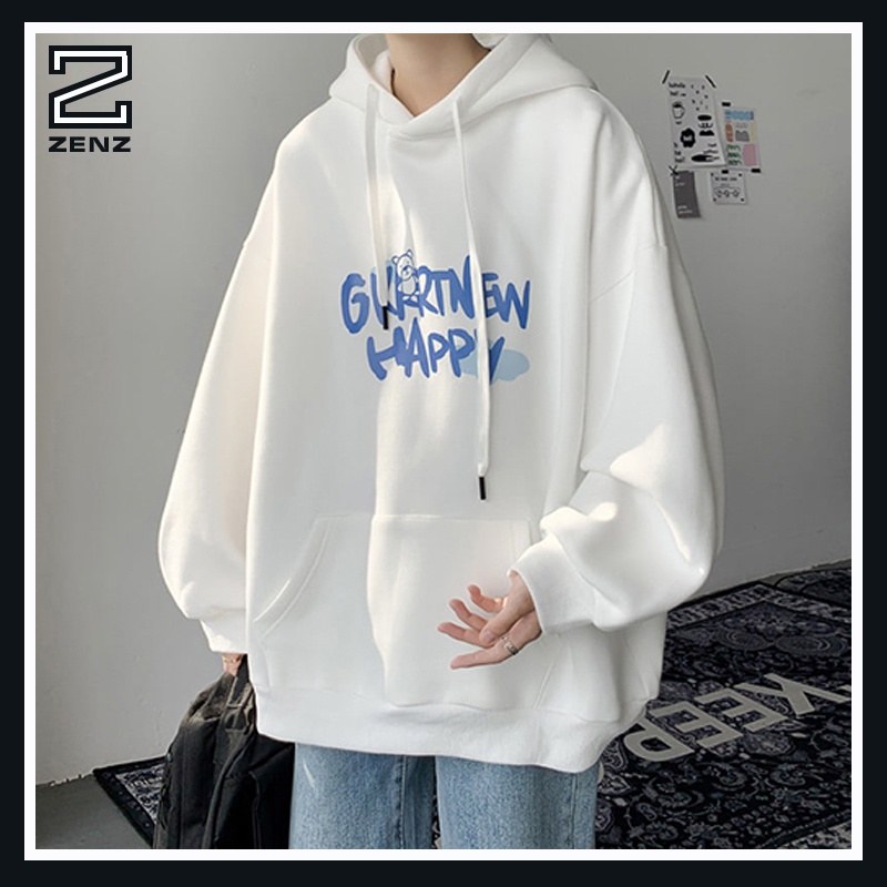 Áo Hoodie Nam Hoodie Nỉ Bông [FREESHIP] Áo Hoodie Nam Nữ Unisex Form Rộng Thu Đông