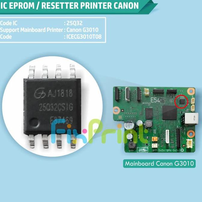 Máy In Eprom Ic Canon G3010 T08 Eeprom G3010