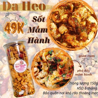 Sale da heo chiên mắm hành