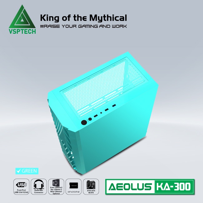 Vỏ Case KA300 GREEN