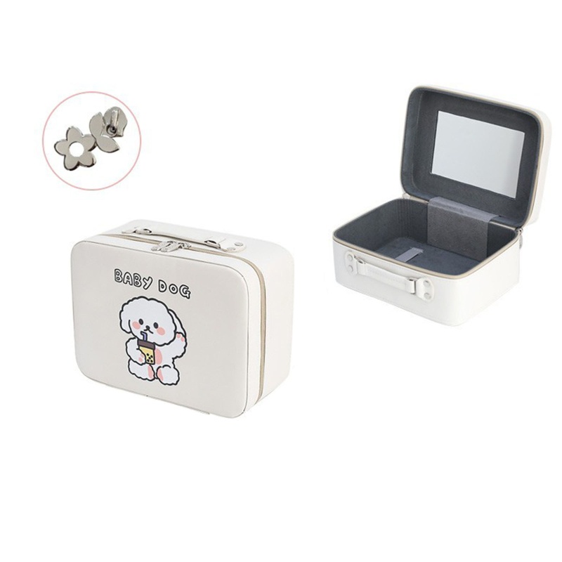 Túi Đựng Mỹ Phẩm Chống Thấm Nước Có Khóa Kéo Tiện Dụng Mang Theo Du Lịch