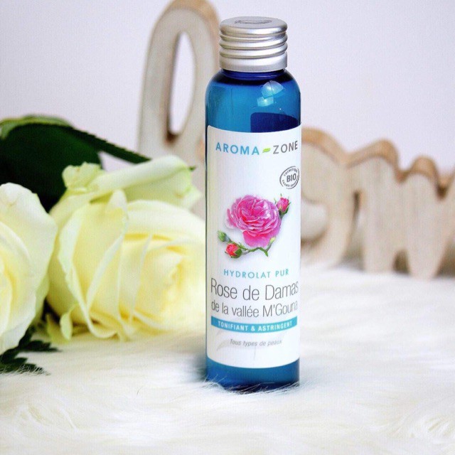 Aroma-Zone Rose De Damas - Toner Tinh Chất Hoa Hồng Tươi 200ml