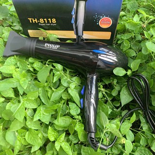 Máy Sấy Tóc 2 Chiều Nóng Lạnh Công Suất Lớn PHILIP-3000W- TH 8118(  kèm đầu thổi)