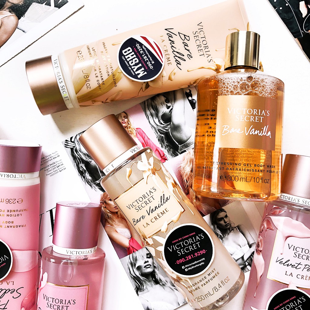 Dưỡng thể Victoria's Secret, Pink tất cả các dòng, Hàng nhập từ Mỹ, không qua trung gian