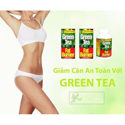 trà xanh Green Tea Fat Burner 200 viên [CHINH_HIEU]