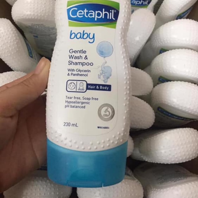 Sữa tắm em bé cetaphil