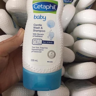 Sữa tắm em bé cetaphil