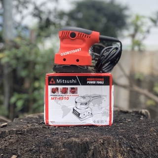 Máy chà nhám rung mt- 4510 hay mitsushi-4510 công suất 350w.