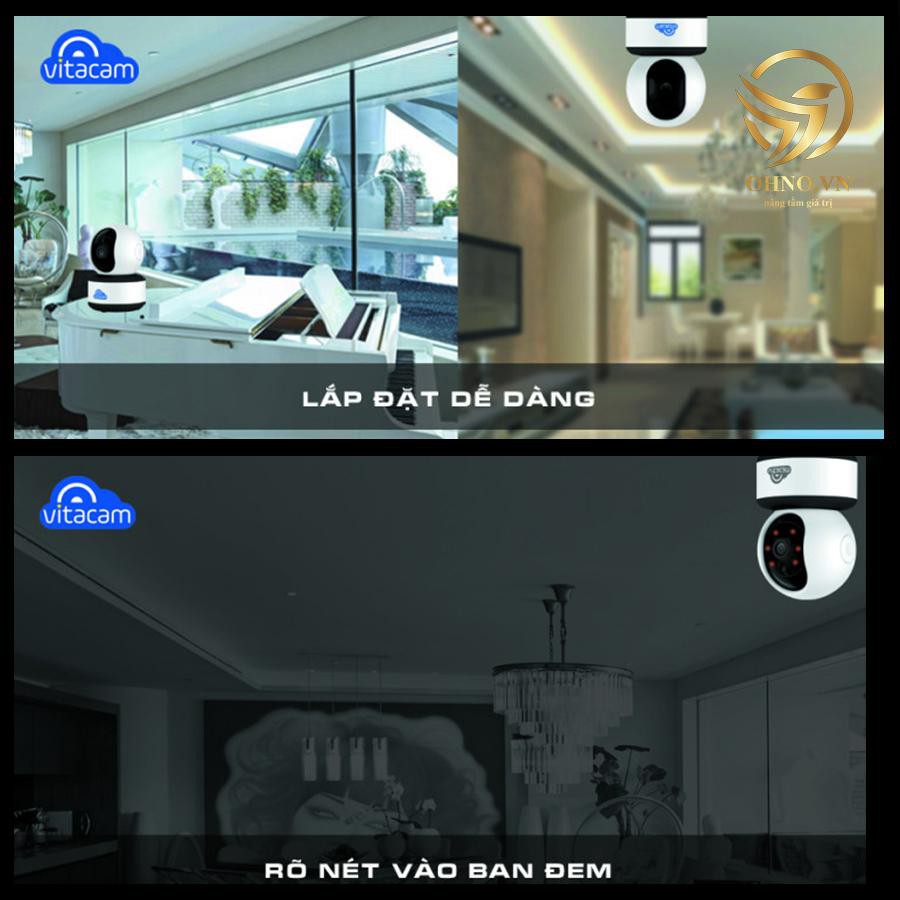 Camera IP Wifi ngoài trời Vitacam C1080 giám sát trong nhà chống trộm 2.0 MPX – OHNO Việt Nam | BigBuy360 - bigbuy360.vn
