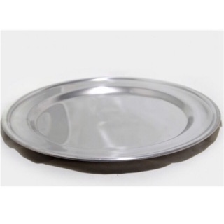Mâm tròn inox 52cm (100% inox cao cấp)