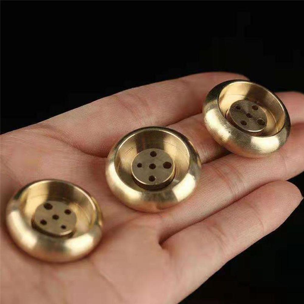 Giá Đỡ Trầm Hương Hình Nón Mini Bằng Đồng Dùng Tập Yoga