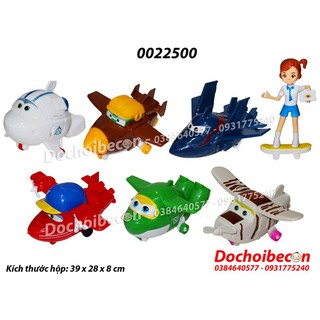 Đội Bay Siêu Đẳng Super Wings Và Chỉ Huy Hộp 7 Nhân Vật G 667