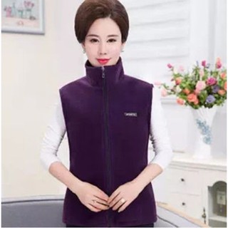 Áo khoác nữ 💖FREESHIP💖 Áo khoác gi lê nỉ nữ trung niên.