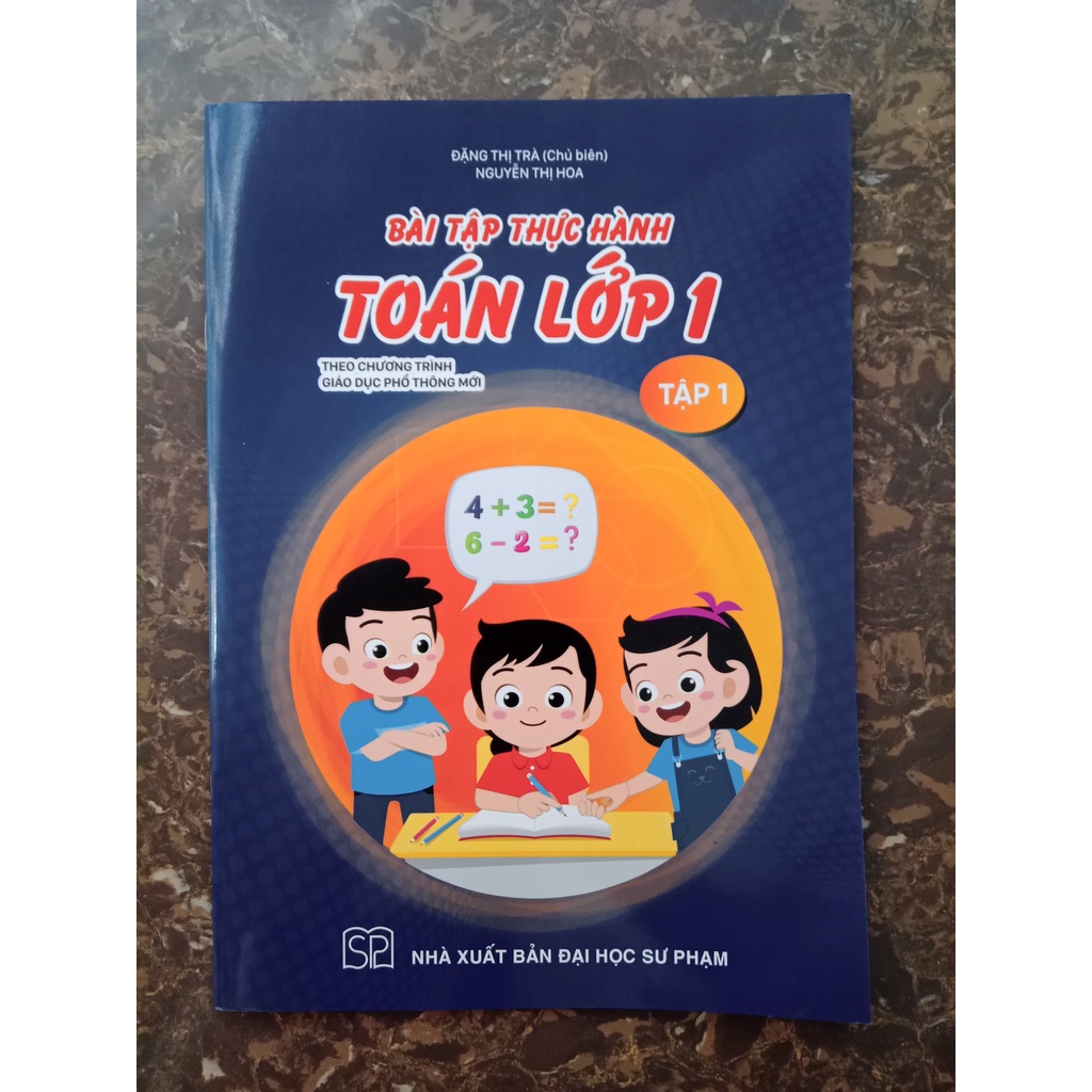 Sách - Bài Tập Thực Hành Toán Lớp 1 - Tập 1