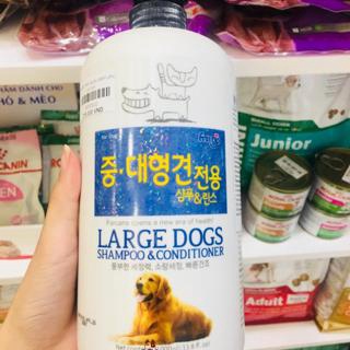 Forcans - dầu gội và xã dành cho chó lớn 1000ml
