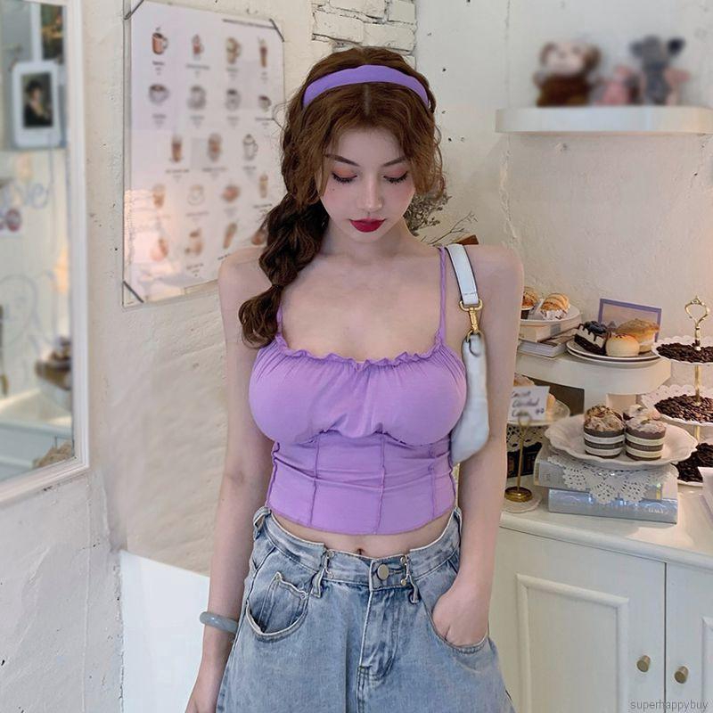 Áo Quây Ngực Màu Tím