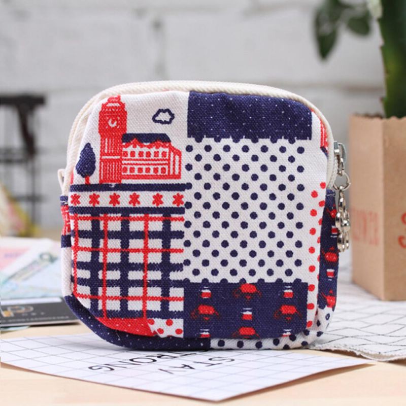 Ví cầm tay bằng canvas dễ thương | BigBuy360 - bigbuy360.vn