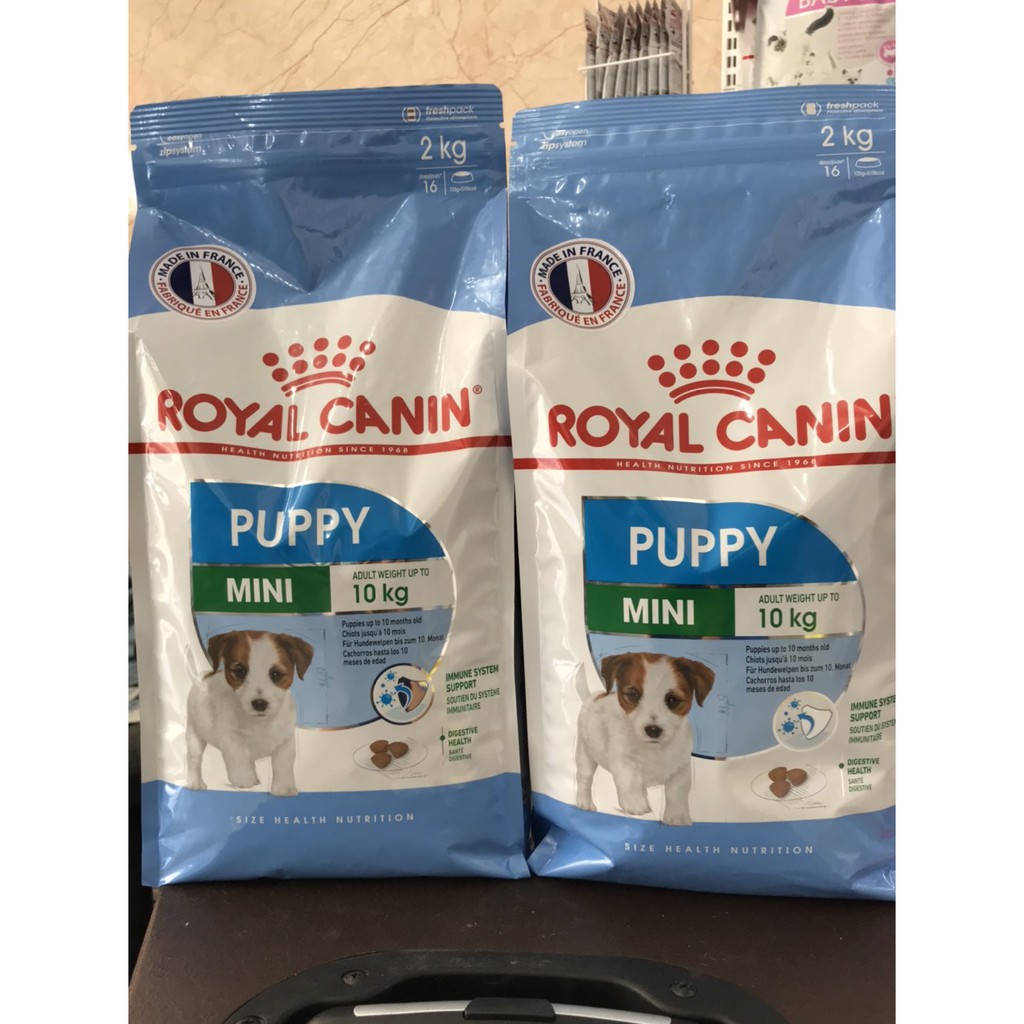 [Mã 159FMCGSALE giảm 8% đơn 500K] Thức ăn cho chó ROYAL CANIN MINI PUPPY 2kg