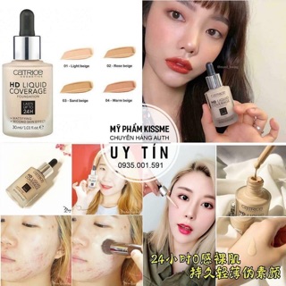 KEM NỀN CATRICE HD LIQUID COVERAGE FOUNDATION
