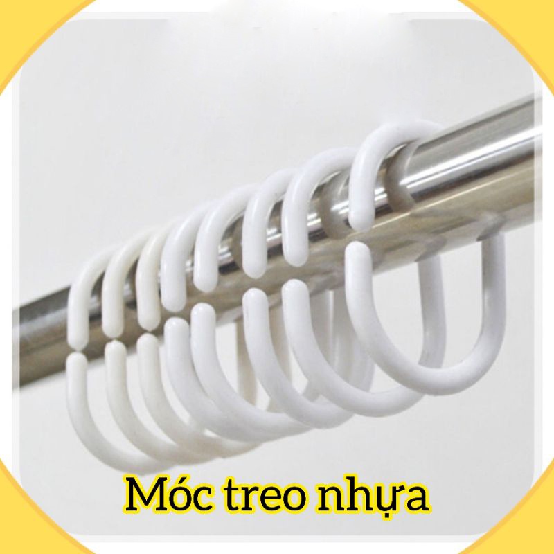 Móc Treo Rèm Cửa Vải, Màn Cửa Bằng Nhựa Tiện Lợi Dễ Sử Dụng Dễ Dùng Nhất- QueenStore