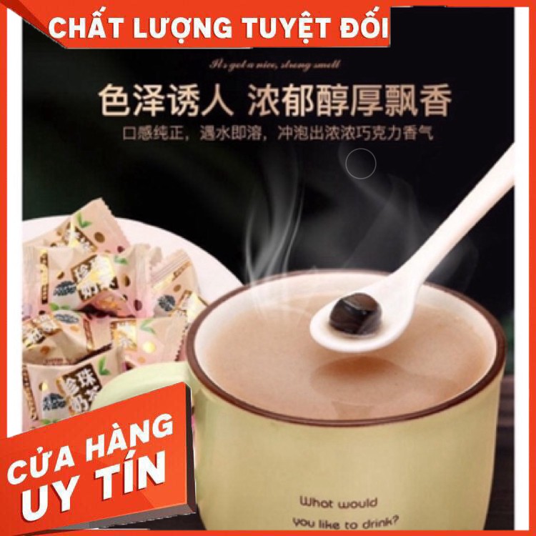 Kẹo trà sữa chân châu đường đen,vị đào