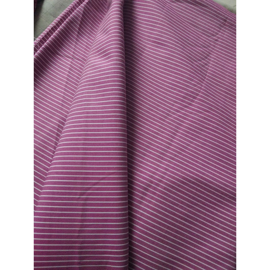 Vải thô kẻ hồng