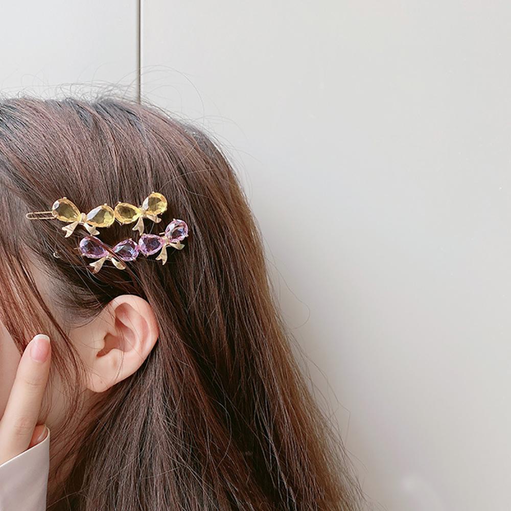 Kẹp Tóc Bằng Hợp Kim Thiết Kế Thanh Lịch Cho Nữ