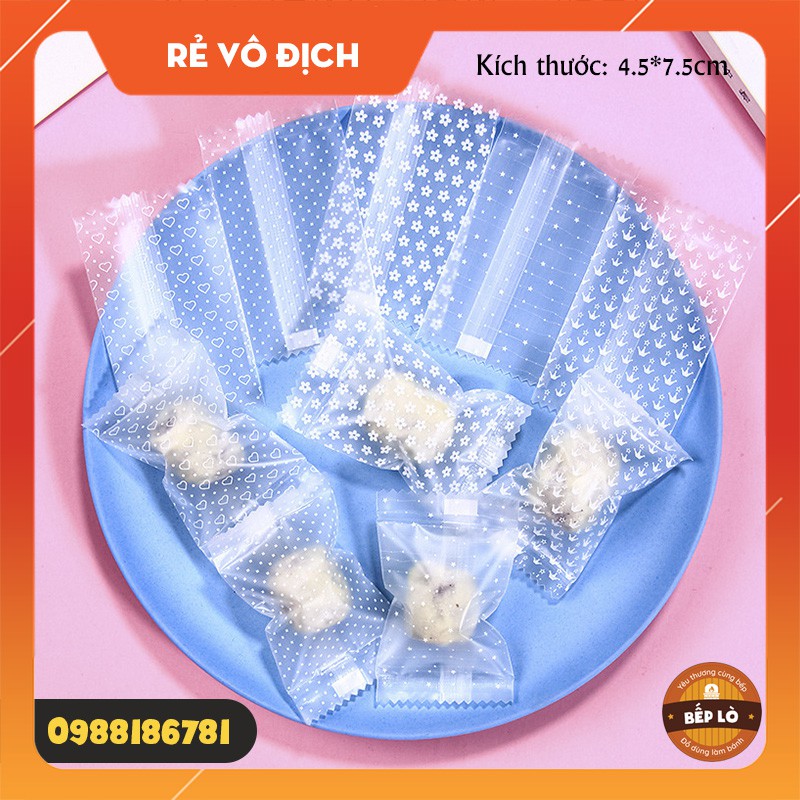 Túi đựng Kẹo Sữa Bánh Đồng Tiền Bánh Quy đủ mẫu SIÊU ĐẸP SIÊU DỄ THƯƠNG - set 100 túi