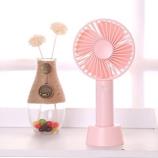 QUẠT MINI CẦM TAY TÍCH ĐIỆN