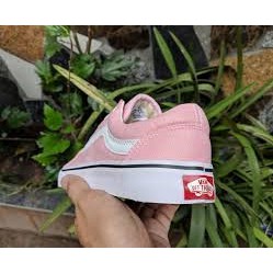 [SALE sập sàn] GIÀY VANS HỒNG SỌC KẺ TRẮNG, ĐEN