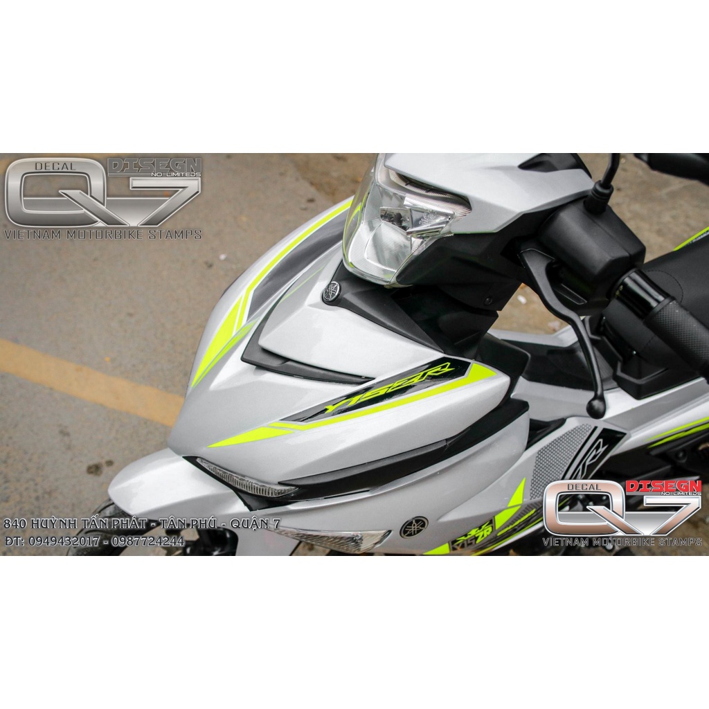 Tem Rời EXCITER 150 Y15ZR BẠC XANH