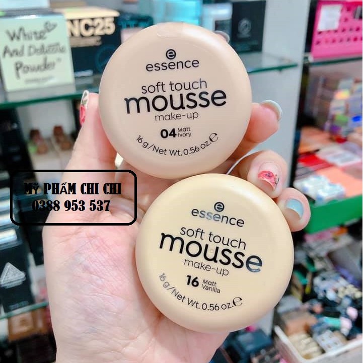 (CÓ SẴN - 423828) PHẤN TƯƠI Essence Soft Touch Mousse Màu 04