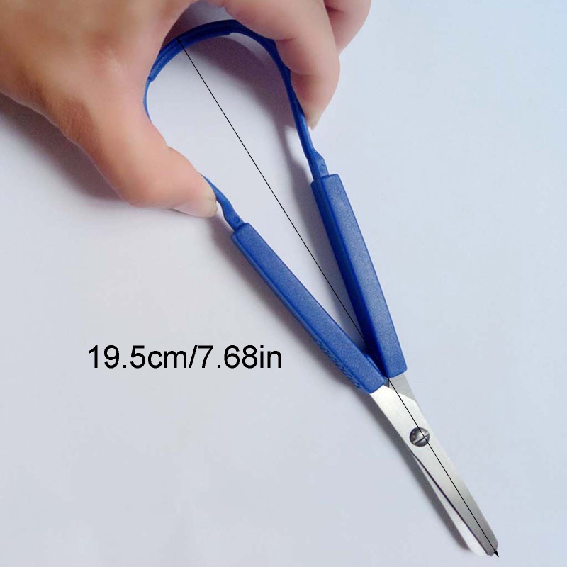 Bộ 6 Kéo Cắt Vòng Tròn Nhiều Màu An Toàn Cho Bé