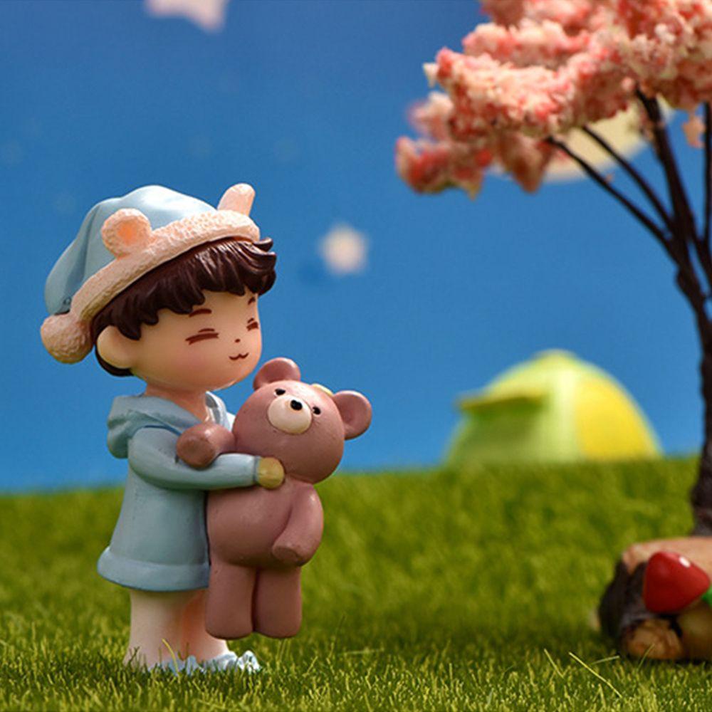 DARNELL 1 Mô Hình Cặp Đôi Mặc Đồ Ngủ Trang Trí Nhà Búp Bê