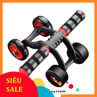 Con lăn tập cơ bụng 4 bánh