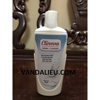 CLINEVA DERMA - CLEANSER 200ML - SỮA RỬA MẶT VÀ TẮM TOÀN THÂN DỊU NHẸ, GIẢM KÍCH ỨNG , NGĂN NGỪA MỤN