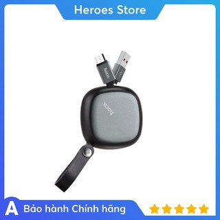 Cáp sạc dây rút hoco u33 micro usb dài 1.2 mét - dây sạc chính hãng sạc điện thoại androi