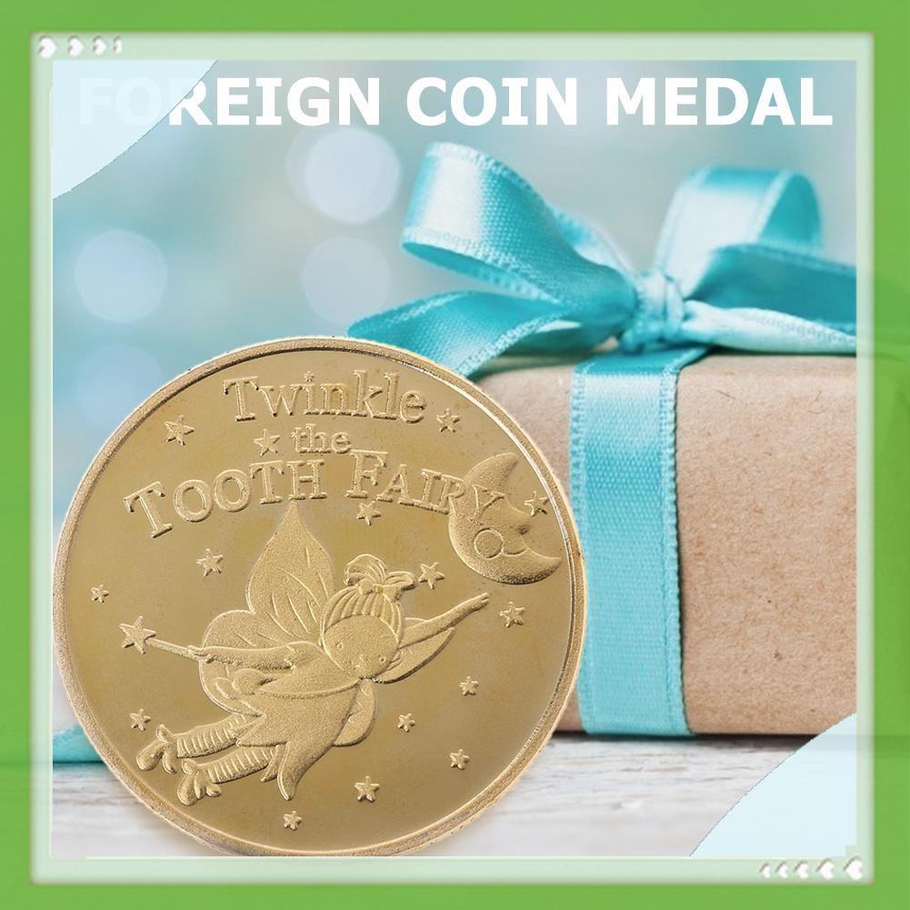 Aigoni Đồng Xu Mạ Vàng Sáng Tạo Xinh Xắn Cho Bé