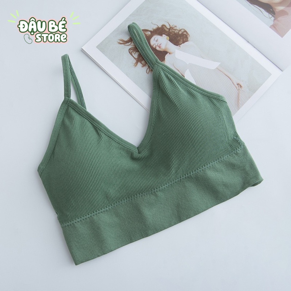 Áo Bra Thể Thao Freesize Co Dãn Thoải Mái - Top Không Gọng Hở Lưng Chữ U Tập Gym / Yoga Cho Nữ - Bell Bikini - BRA007