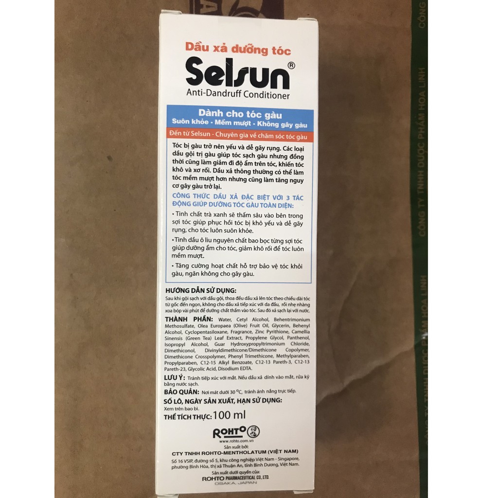 Dầu Xả Dưỡng Tóc Selsun ( 100ml )