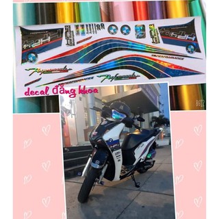 Tem 7 màu dán SH 2016-2019 đẹp có ảnh thật lên xe