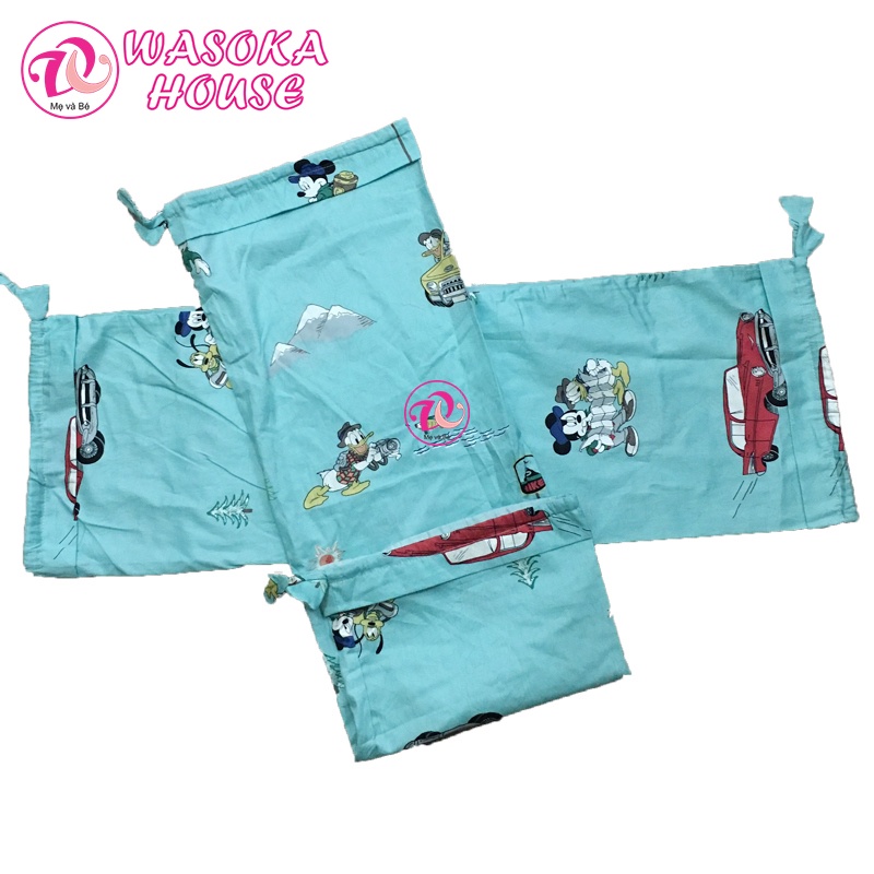 Vỏ gối ôm trẻ em kích thước 70cm, vải cotton satin hàn quốc đẹp, mềm mại, thoáng mát, nhiều họa tiết đáng yêu