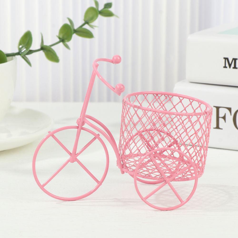 CONOPERY Giá Đỡ Kẹo / Trang Sức Hình Xe Đạp Ba Bánh Bằng Sắt Độc Đáo Trang Trí Nhà Cửa