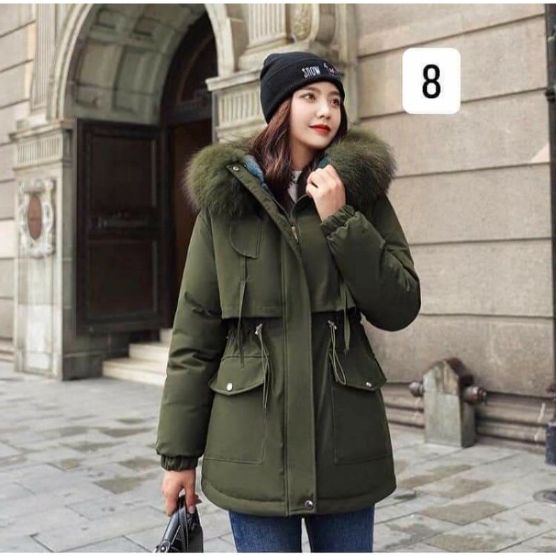 Áo phao lót lông hàng QC