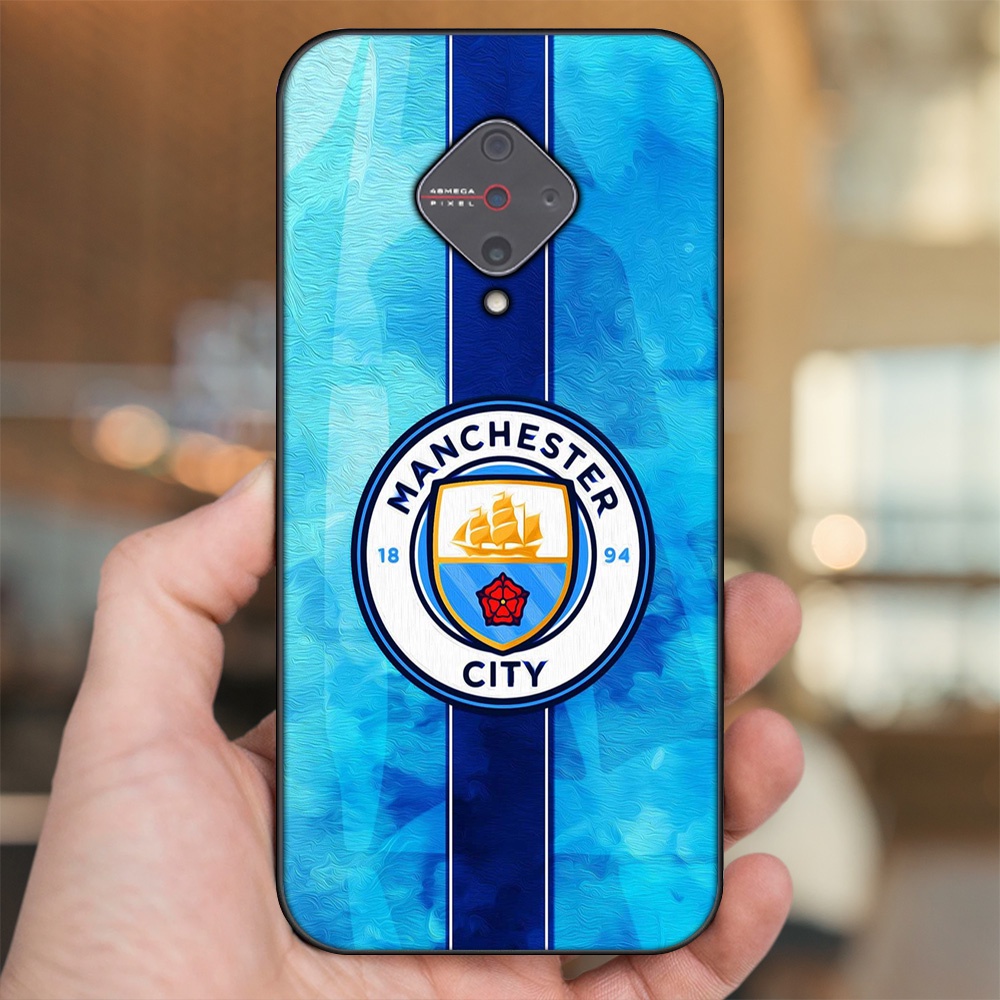 Ốp lưng Vivo S1 Pro viền đen in hình Manchester City MC